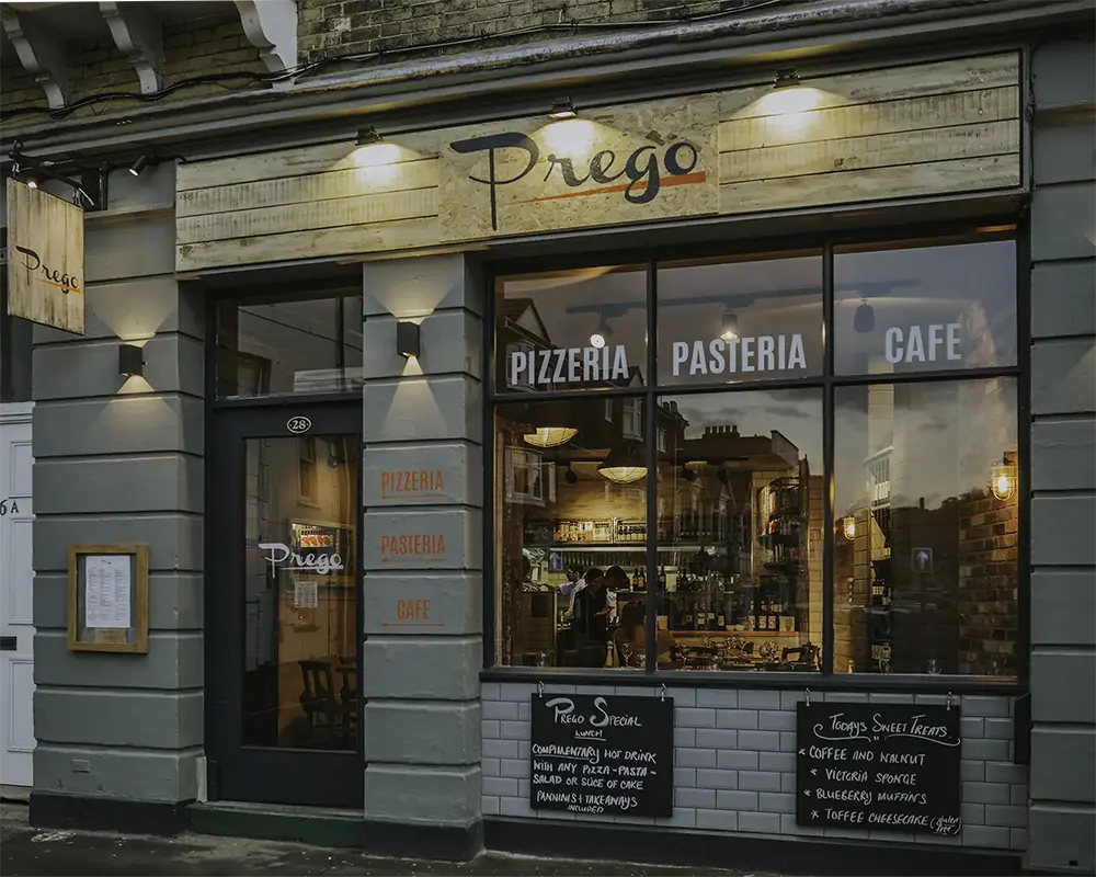 Prego Restaurant Interior